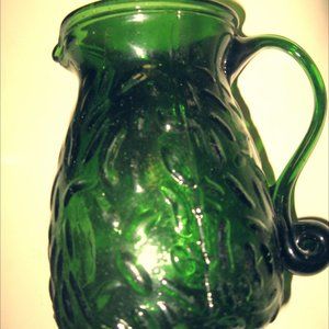 Small green pitcher
